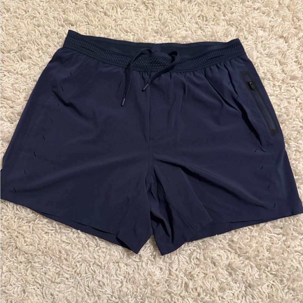 Ten Thousand Dark Blue Workout Shorts